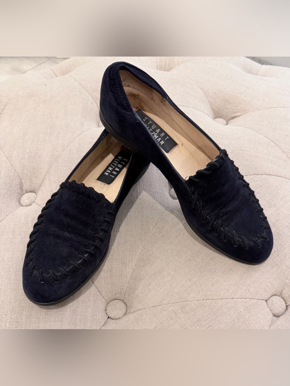 Stuart Weitzman Suede Loafers